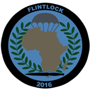 FLINTLOCK 2016 Logo from SOCAFRICA's FLINTLOCK Facebook page