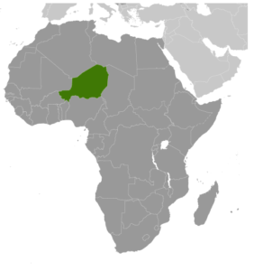 Map of Niger